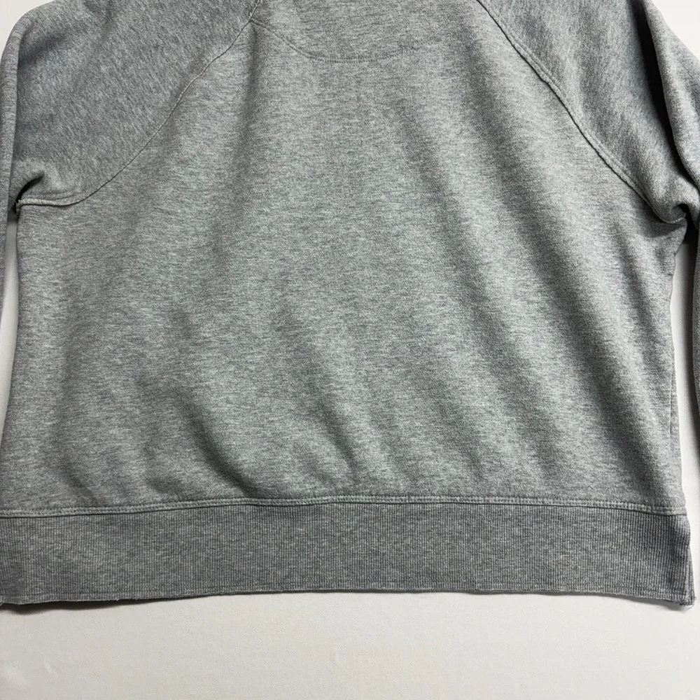 Calvin Klein Performance Gray Logo Boxy Sweatshirt Women L